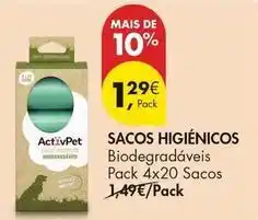 Pingo Doce Activpet - sacos higienicos promoção