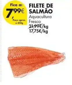 Pingo Doce A+ - filete de salmão promoção