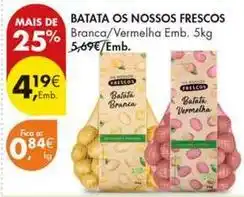 Pingo Doce A+ - batata os nossos frescos promoção