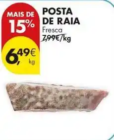 Pingo Doce Posta de raia promoção
