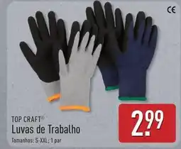ALDI Luvas de trabajo promoção