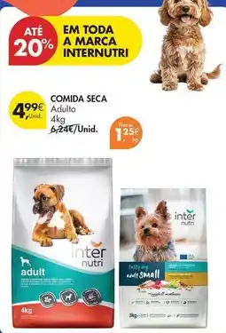 Pingo Doce Intex - comida seca promoção