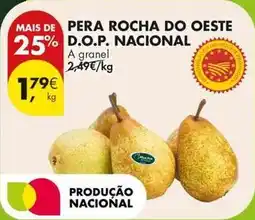 Pingo Doce A+ - pera rocha do oeste d.o.p. nacional promoção