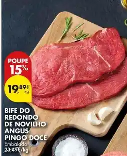 Pingo Doce Pingo doce - bife do redondo de novilho angus promoção