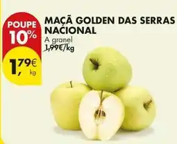 Pingo Doce Nacional - maca golden das serras promoção