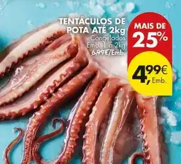 Pingo Doce A+ - tentaculos de pota ate promoção
