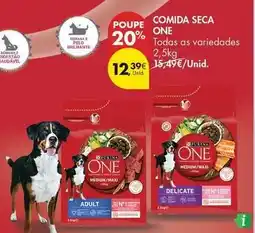 Pingo Doce One - comida seca promoção