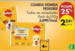Pingo Doce Pedigree - comida humida promoção