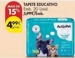 Pingo Doce Activpet - tapete educativo promoção