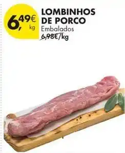 Pingo Doce Lomsinhos de porco promoção