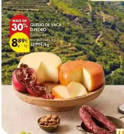 Pingo Doce As - queijo de vaca d. pedro promoção