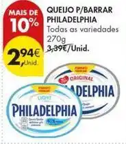 Pingo Doce Philadelphia - queijo p/ barrar promoção