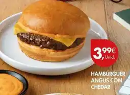 Pingo Doce Angus - hambúrguer angus com chedar promoção