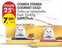 Pingo Doce Gourmet - comida humida gold promoção