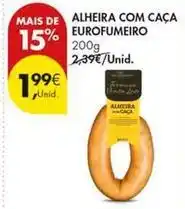 Pingo Doce Eurofumeiro - alheira com caça promoção