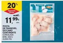 Continente Bom dia Continente - posta de tamboril do cabo promoção