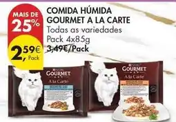 Pingo Doce Purina - comida humida gourmet a la carte promoção