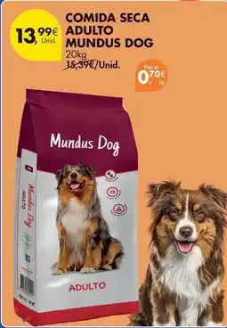 Pingo Doce Mundus dog - comida seca adulto promoção