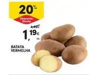 Continente Bom dia Batata vermelha promoção