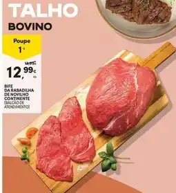 Continente Bom dia Continente - bife- da robalilha de novilho promoção