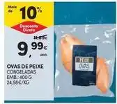 Continente Bom dia Ovas de peixe promoção