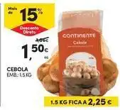 Continente Bom dia A+ - cebola promoção