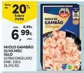 Continente Bom dia Iglo - miolo gambão promoção