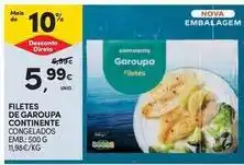 Continente Bom dia Continente - filetes de garoupa promoção