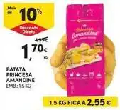 Continente Bom dia A+ - batata princesa amandine promoção