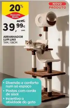 Continente Bom dia A+ - arranhador lupi promoção