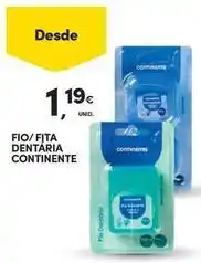 Continente Bom dia Continente - fio/fita dentaria promoção