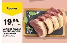 Continente Bom dia Continente - vazia de bovino america do sul promoção