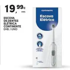 Continente Bom dia Continente - escova de dentes elétrica promoção
