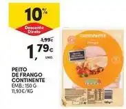 Continente Bom dia Continente - peito de frango promoção