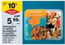 Continente Bom dia Continente - preparado p/arroz de marisco s/gluten promoção