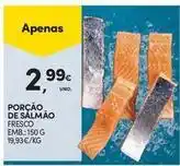 Continente Bom dia Porção de salmão promoção
