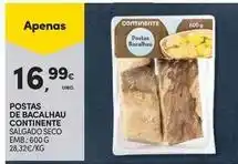 Continente Bom dia Continente - postas de bacalhau promoção