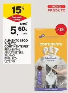 Continente Bom dia Continente - alimento seco p/ gato pet promoção