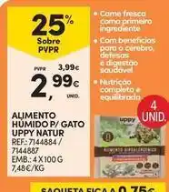 Continente Bom dia Alimento humido p/ gato promoção