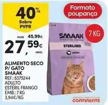 Continente Bom dia Continente - alimento seco p/ gato promoção