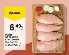 Continente Bom dia Continente - peito de frango promoção