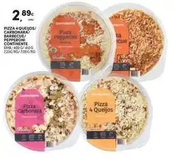 Continente Bom dia Continente - pizza 4 queijos/carbonara/parbecue/continente promoção