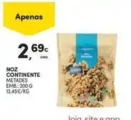 Continente Bom dia Continente - noz promoção
