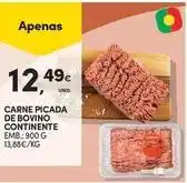 Continente Bom dia Picada - carne de bovino continente promoção