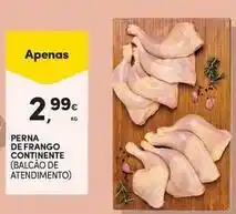 Continente Bom dia Continente - perna de frango promoção