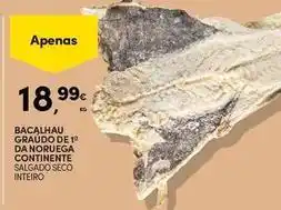 Continente - bacalhau graudo de 19 da noruega
