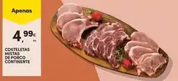 Continente Bom dia Continente - costeletas mistas de porco promoção