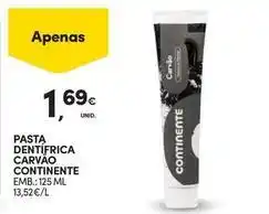 Continente Bom dia Continente - pasta dentifrica carvao promoção