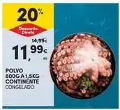 Continente Bom dia Continente - polvo promoção