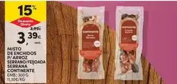 Continente Bom dia Serrano - misto de enchidos p/arroz promoção